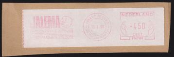 Nederland 1990 briefstukje REUVER JALEMA Machineschrift beschikbaar voor biedingen