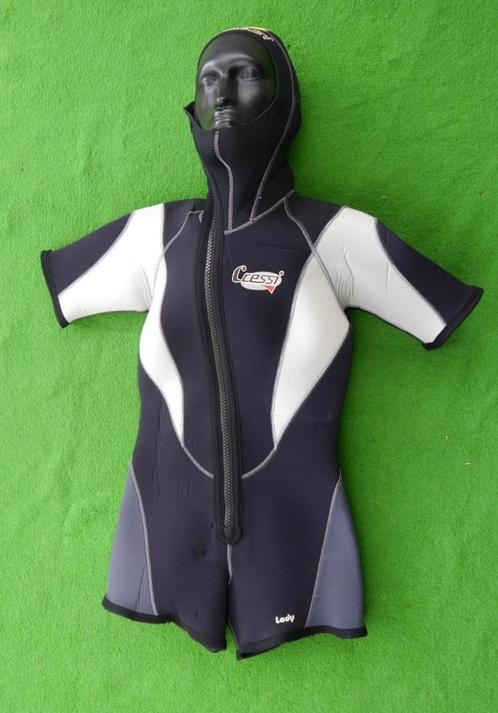 Cressi 7mm Shorty voor dame - Maat M (170-175 cm), Watersport en Boten, Duiken, Zo goed als nieuw, Duikpak, Ophalen of Verzenden