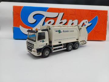 Tekno Daf cf vuilniswagen Roteb lease beschikbaar voor biedingen