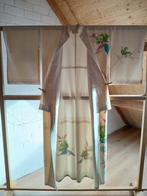 Traditionele Japanse Kimono white color flower, Ophalen of Verzenden