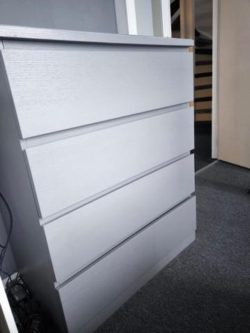 IKEA Malm GRIJS kast met 5 lades - afbeelding 7