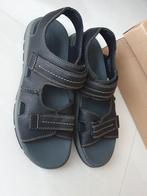 Zwarte Clarks leren sandalen - maat 44.5 UK 10 US 11 EU 44.5, Sandalen, Zwart, Nieuw, Clarks