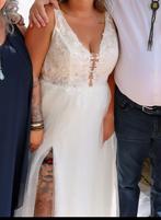 Trouwjurk maat 42/44, Ophalen of Verzenden, Zo goed als nieuw, Wit, Trouwjurk