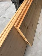 Hout, 250 x 40 cm - onbewerkte planken. Koopje!, Doe-het-zelf en Verbouw, Hout en Planken, Ophalen, Minder dan 25 mm, Zo goed als nieuw