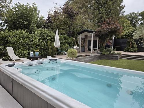Heerlijke Zwemspa, Tuin en Terras, Bubbelbaden en Hottubs, Zo goed als nieuw, Vast, Ophalen