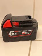 Milwaukee M18 FPD2 Boormachine 2 x Accu 18V 5.0 Ah, Ophalen of Verzenden, Gebruikt, 600 watt of meer, Boormachine
