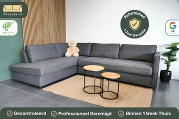 Hoekbank Antraciet Bankstyle [Refurbished] beschikbaar voor biedingen