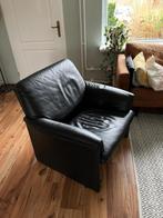 Leolux Bora Beta fauteuil, Leer, 75 tot 100 cm, Zo goed als nieuw, Ophalen