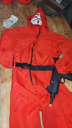 La Casa de Papel Kostuum - Maat S + accessoires, Carnaval, Ophalen of Verzenden, Kleding, Maat 36 (S)