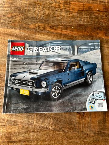 Lego Creator Expert Ford Mustang 10265 beschikbaar voor biedingen