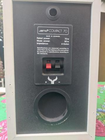 Jamo Compact  70 Watt speakers  beschikbaar voor biedingen