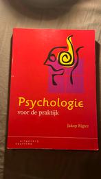 Jakop Rigter - Psychologie voor de praktijk, Ophalen of Verzenden, Zo goed als nieuw, Jakop Rigter