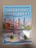Operations Management, 10e - Nigel Slack e.a., Boeken, Studieboeken en Cursussen, Ophalen, Nigel Slack, Alistair Brandon-Jones, Nicola Burgess