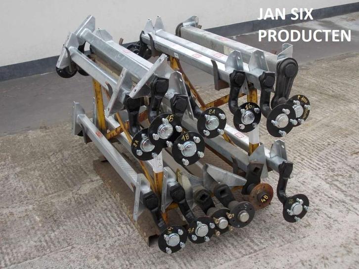 Ongeremde as knott 750 kg padmaat 1200 mm, Motoren, Accessoires | Overige, Nieuw, Ophalen