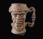 Oude decoratieve metalen bierpul., Antiek en Kunst, Curiosa en Brocante, Ophalen of Verzenden