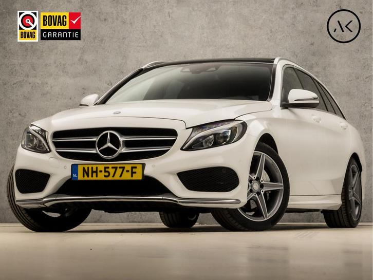 Mercedes-Benz C-Klasse Estate 180 AMG Sport 157Pk Automaat (, Auto's, Mercedes-Benz, Bedrijf, Te koop, C-Klasse, ABS, Airbags