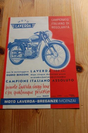 Laverda 100 cc uitgave 6-7-1955 beschikbaar voor biedingen