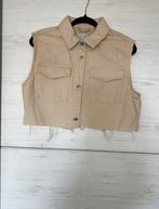 Beige spijker gilet L, Verzenden, Beige, Maat 42/44 (L), New Yorker