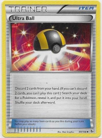 Flashfire,  Ultra Ball [uncommon] 99/106 beschikbaar voor biedingen
