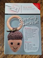 Haakboekje Bijtring eikeltje, Ophalen of Verzenden, Gebruikt, Haken, Patroon of Boek