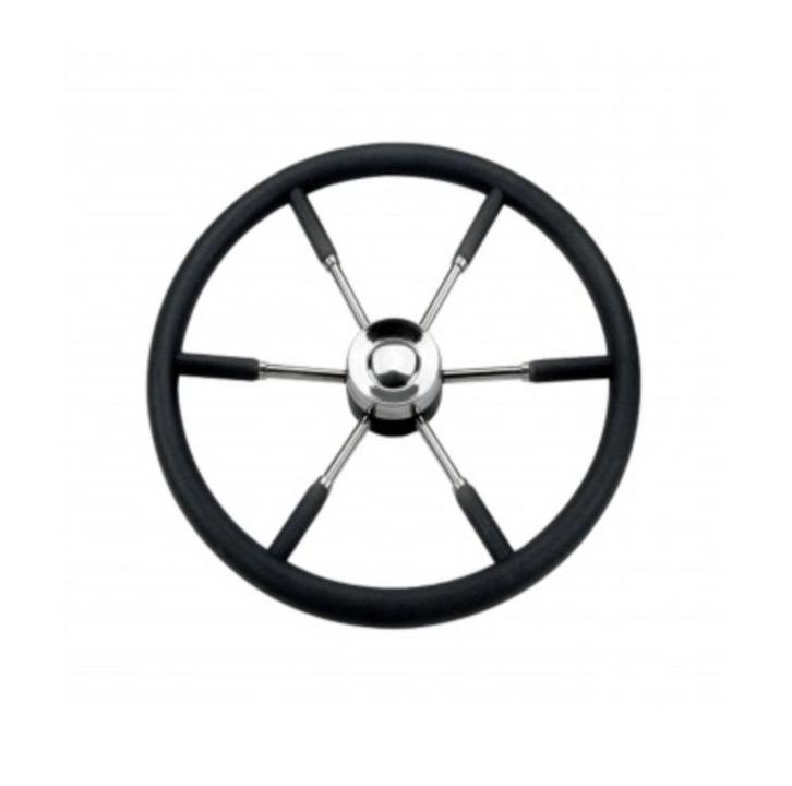 Allpa stuurwiel type 9 in 45 cm 55 cm of 70 cm zwart AKTIE!, Watersport en Boten, Accessoires en Onderhoud, Nieuw, Motor en Techniek