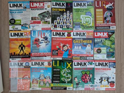 26x Linux Magazine, netjes, diverse in plastic, Boeken, Tijdschriften en Kranten, Zo goed als nieuw, Ophalen of Verzenden