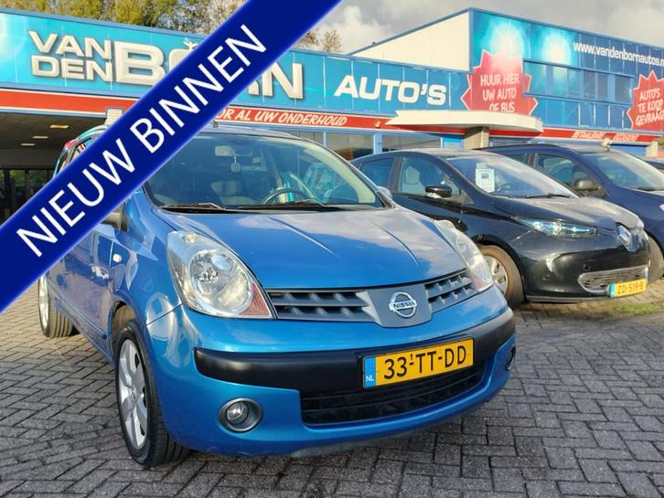 Nissan Note 1.6 First Note Automaat Trekhaak Nw APK, Auto's, Nissan, Bedrijf, Te koop, Note, ABS, Airbags, Airconditioning, Alarm