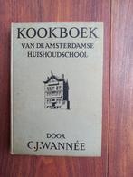 Kookboek van de Amsterdamse Huishoudschool 1910 12 de druk, Boeken, Kookboeken, Gelezen, Nederland en België, Ophalen of Verzenden