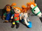 Pippi langkous pluche set, Ophalen of Verzenden, Zo goed als nieuw, Overige typen