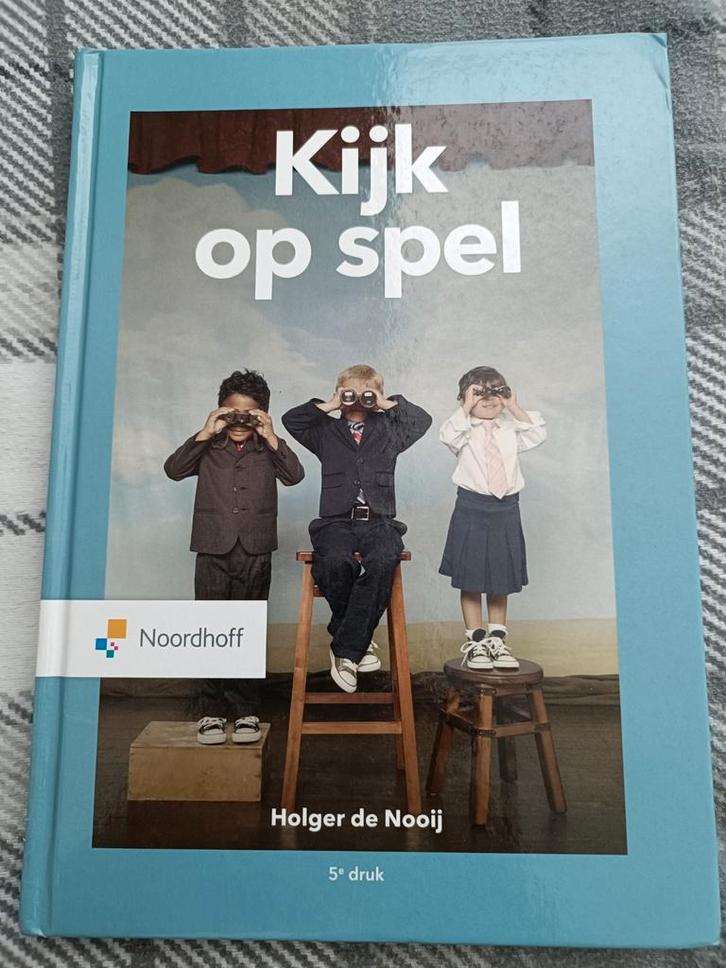 Kijk op Spel - Holger de Nooij, Boeken, Schoolboeken, Gelezen, Overige vakken, Overige niveaus, Ophalen of Verzenden