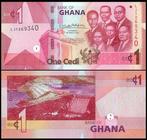 Ghana 2022, 3 nieuwe opvolgende bankbiljetten (UNC), Verzenden, Overige landen, Setje