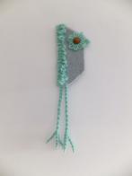 macrame vogel vintage handgemaakt (planten)wand urban jungle, Ophalen