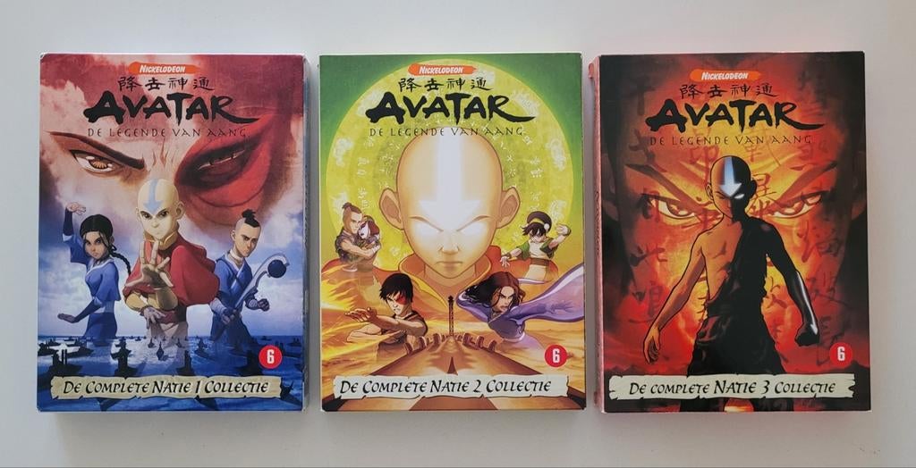 Avatar: De Legende van Aang - Complete Serie, Boxset, Vanaf 9 jaar, Ophalen of Verzenden, Zo goed als nieuw