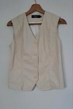 Envy Imitatie Leren Gilet - Maat S, Beige, Ophalen of Verzenden, Zo goed als nieuw, Envy