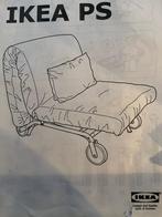 IKEA slaapbank 1-persoons. Kan als stoel en als bed IKEA, Ophalen, Gebruikt, Eenpersoons, Crème