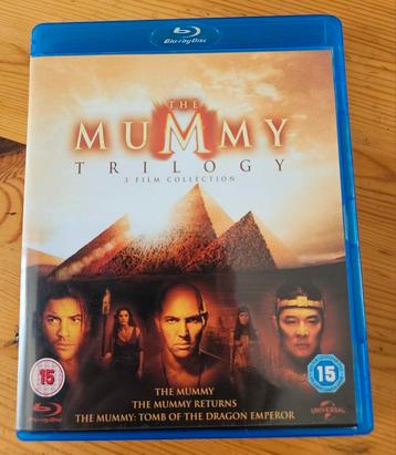 The mummy trilogy deel: 1, 2, 3, blu ray boxset beschikbaar voor biedingen