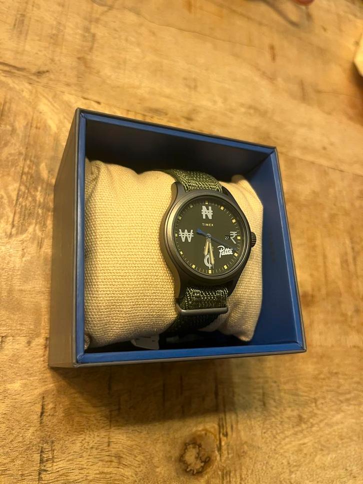 Timex Patta Polshorloge - Zo goed als nieuw!, Sieraden, Tassen en Uiterlijk, Horloges | Heren, Zo goed als nieuw, Polshorloge