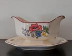 Antiek Villeroy & Boch Saar sauskom Fleurs des Champs 1900, Ophalen of Verzenden