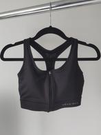 Röhnisch zwarte sport bh medium support met rits maat S, Verzenden, Zwart, Maat 36 (S), Röhnisch