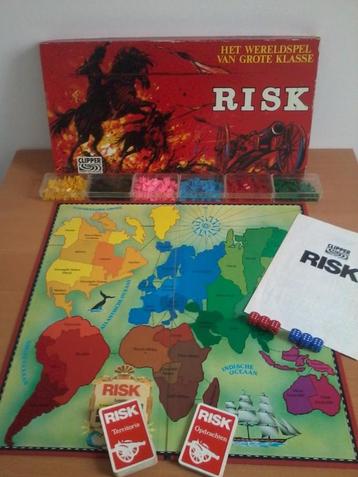 Risk (MOOIE STAAT !) ´rode doos´/1976 (Clipper) beschikbaar voor biedingen