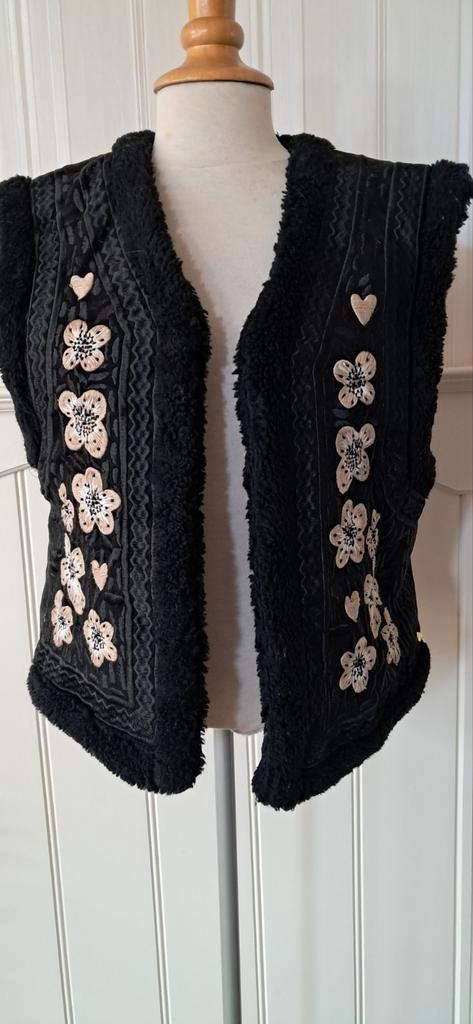 Fabienne Chapot Gilet - Maat M - Zo goed als nieuw!, Kleding | Dames, Bodywarmers, Zo goed als nieuw, Maat 38/40 (M), Zwart, Ophalen of Verzenden
