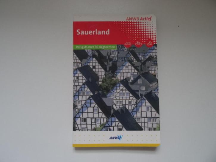 anwb actief reisgids Sauerland, Winterberg, Willingen, Boeken, Reisgidsen, Zo goed als nieuw, Fiets- of Wandelgids, Europa, ANWB
