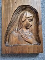 Houtensnijwerk Maria, Ophalen, Gebruikt, Kaart of Prent