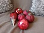 Partij decoratieve vintage glazen bollen, Huis en Inrichting, Woonaccessoires | Overige, Ophalen of Verzenden, Zo goed als nieuw