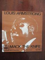 Louis Armstrong, single, Mack The Knife, Ophalen of Verzenden, Gebruikt, Pop, Single