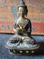 Oud boeddha beeld brons, Huis en Inrichting, Woonaccessoires | Boeddhabeelden, Ophalen of Verzenden, Zo goed als nieuw