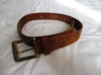 Cowboy Belt riem 85 cm / 98 cm, Minder dan 95 cm, Ophalen of Verzenden, Bruin, Zo goed als nieuw