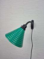 IKEA Snitt wandlamp. Vintage metalen cone lamp groen., Ophalen of Verzenden, ., ., .