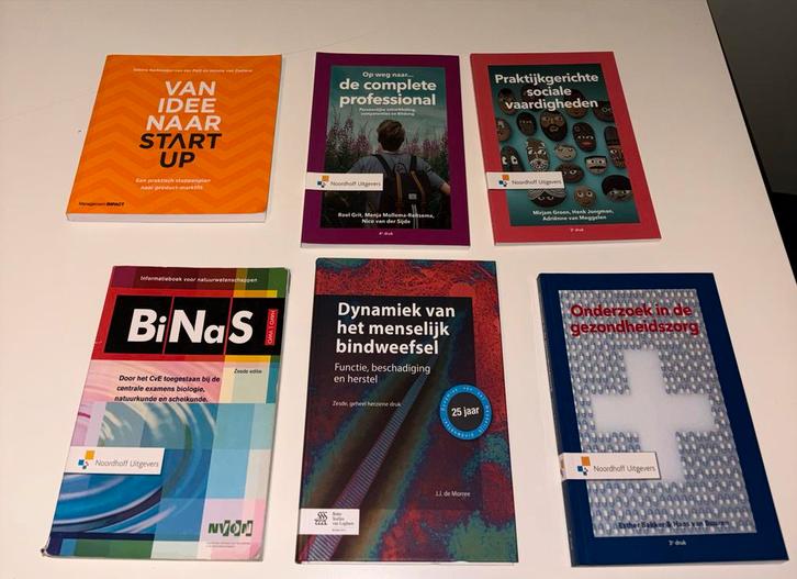 Studieboeken bundel, Boeken, Studieboeken en Cursussen, Nieuw, HBO, Ophalen of Verzenden