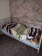 1 persoon bed ikea, Ophalen, 90 cm, Eenpersoons, Wit